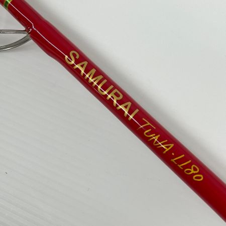 FISHERMAN ロッド ルアーロッド 記名あり SAMURAI TUNA LL80
