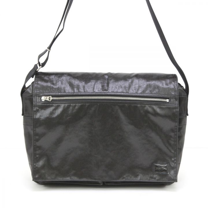 美品/レア【ポーター】廃番 シャイン SHINE ショルダーバッグ黒 