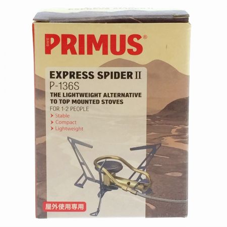  PRIMUS プリムス シングルガスバーナーPSLPG対応 P-136S