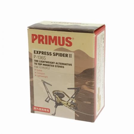  PRIMUS プリムス シングルガスバーナーPSLPG対応 P-136S