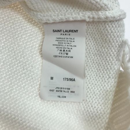  SAINT LAURENT(Yves Saint Laurent) セーター SIZE M ホワイト