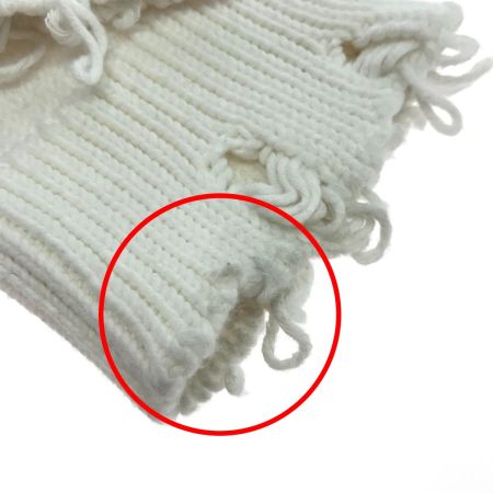  SAINT LAURENT(Yves Saint Laurent) セーター SIZE M ホワイト