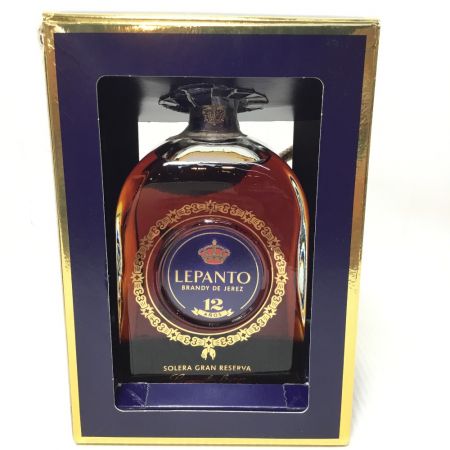  LEPANTO レパント ブランデー 700ml 12年BRANDY DE JEREZ GONZALES BYASS 36% ゴンザレス ビアス 