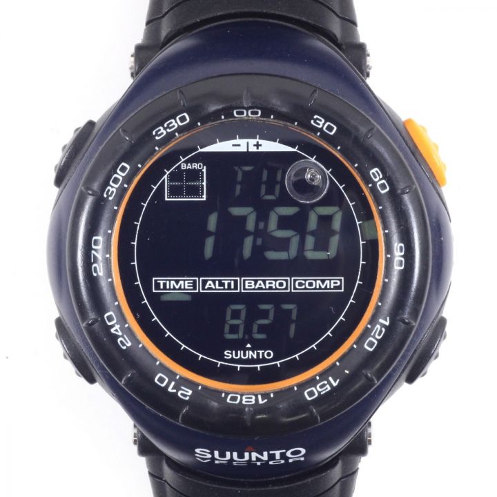 SUUNTO スント VECTOR ヴェクター デジタル腕時計 SS016803000 ディープブルー  VEC-DBL｜中古｜なんでもリサイクルビッグバン