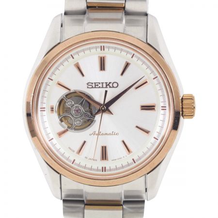 中古】 SEIKO セイコー プレサージュ 自動巻き 腕時計 4R38-00S0 C