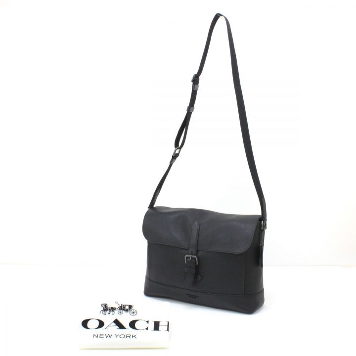 COACH コーチ ハドソンメッセンジャーバッグ 88892 ブラック｜中古｜なんでもリサイクルビッグバン