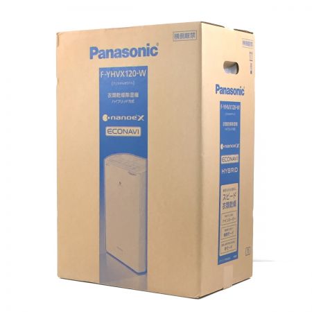 中古】 Panasonic パナソニック 衣類乾燥除湿機 HYBRID&ECONAVI&nanoeX