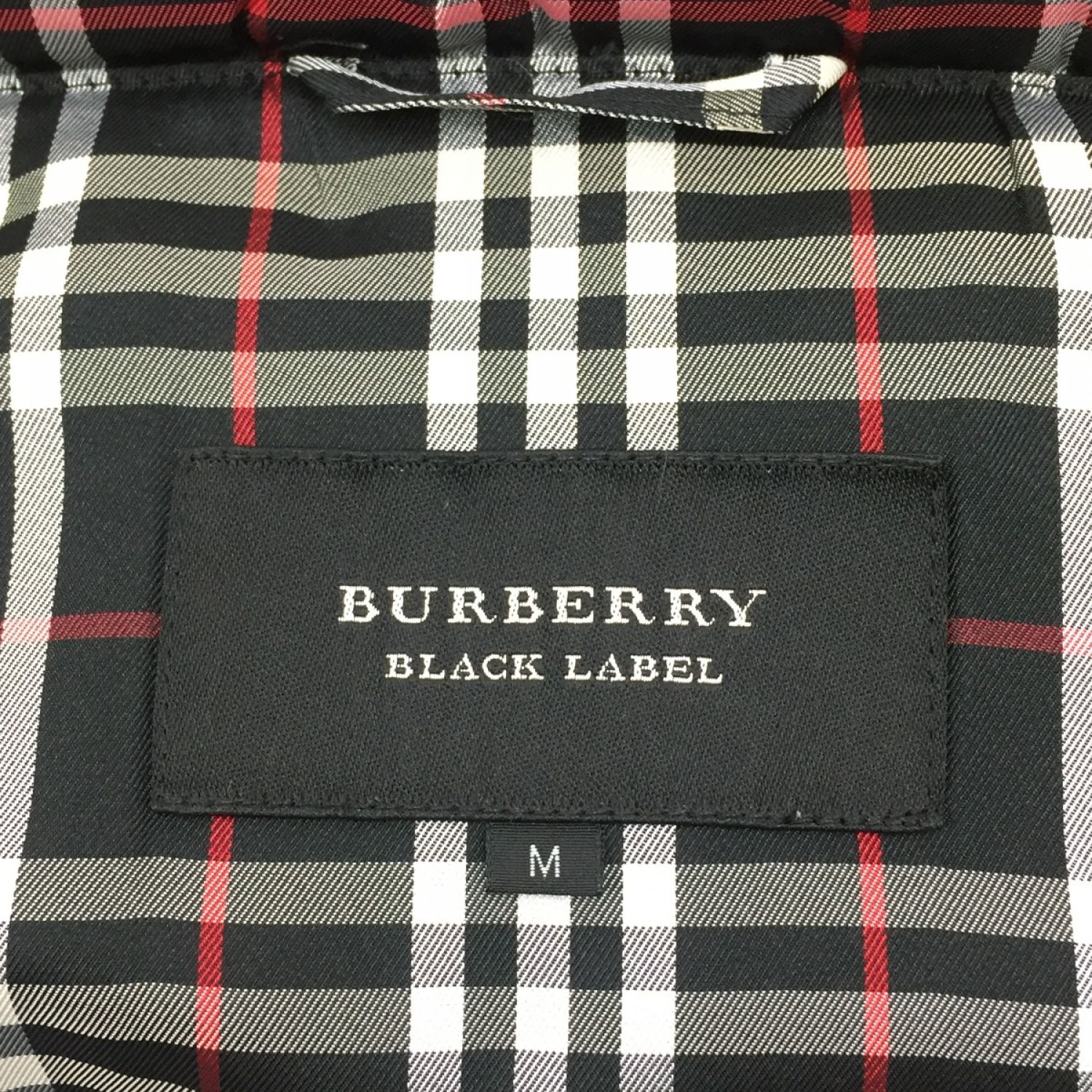 中古】 BURBERRY BLACK LABEL バーバリーブラックレーベル ダウン