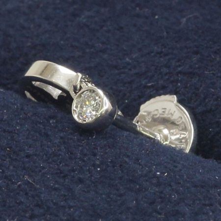  LOUIS VUITTON ルイヴィトン ダイヤモンド ピュスモノグラムイディール ピアス 18K Au750