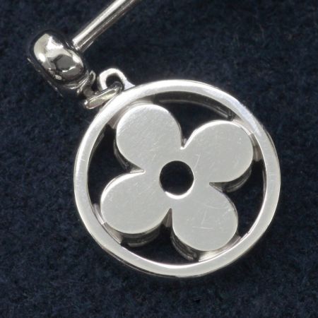  LOUIS VUITTON ルイヴィトン ダイヤモンド ピュスモノグラムイディール ピアス 18K Au750