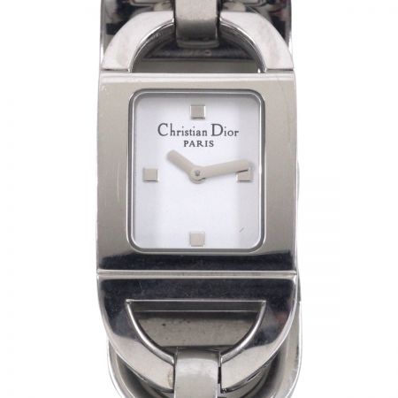  Christian Dior クリスチャンディオール Pandiora クォーツ レディース 腕時計 D78-108