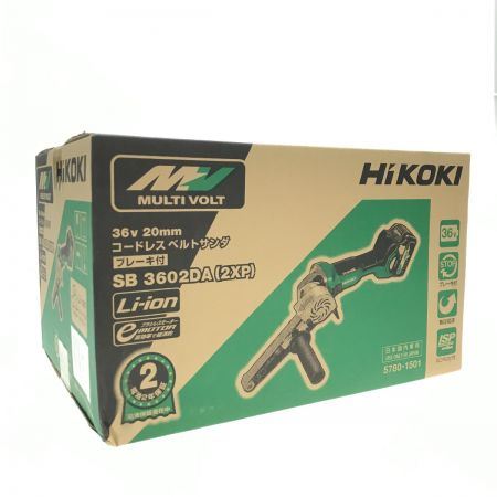  HiKOKI ハイコーキ コードレスベルトサンダー SB3602DA