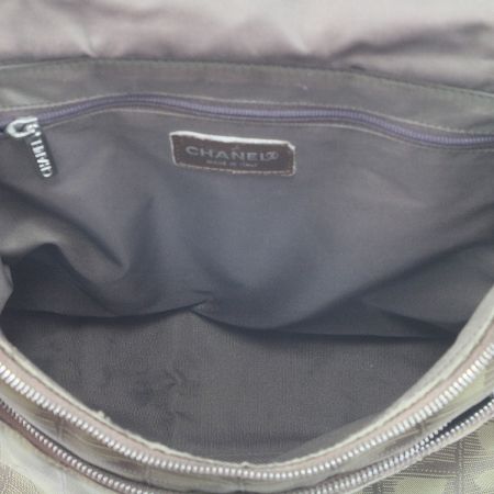  CHANEL シャネル ニュートラベルライン ショルダーバッグ ブラウン