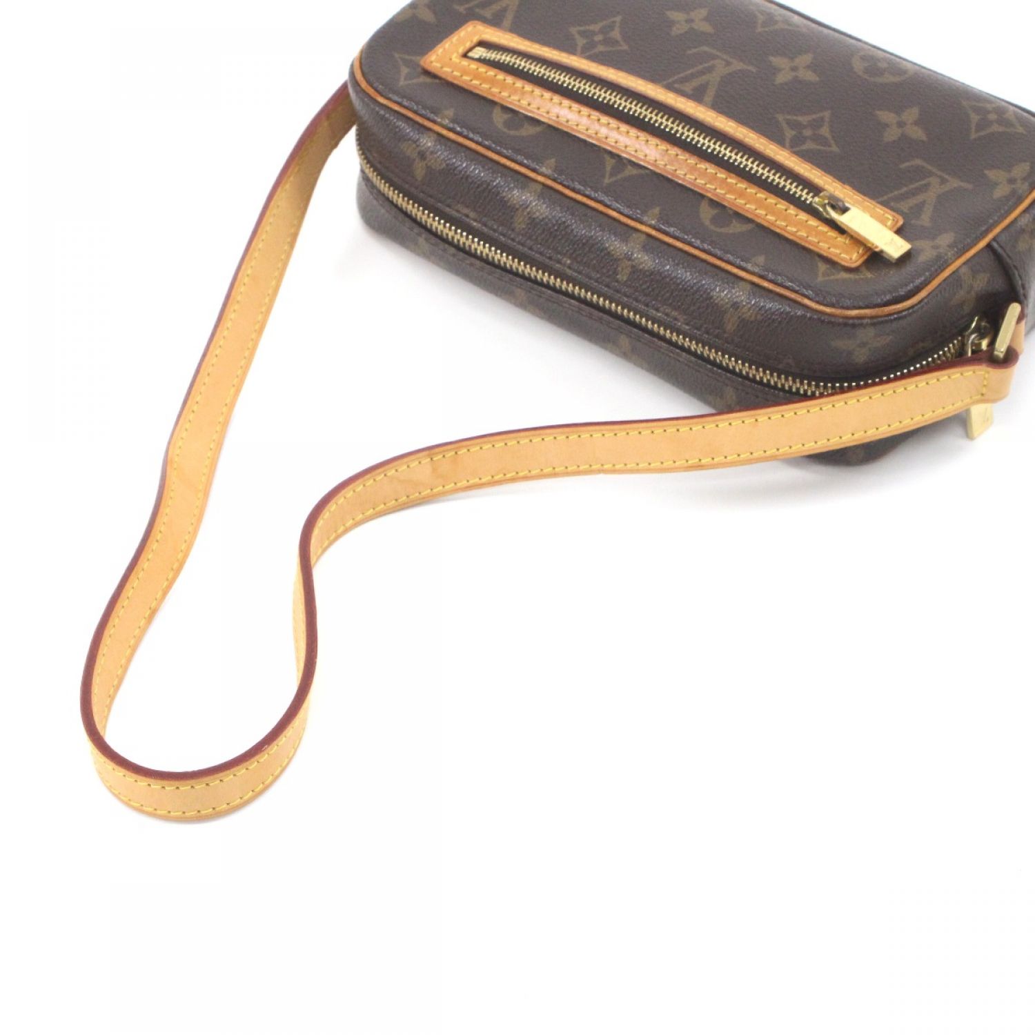 中古】 LOUIS VUITTON ルイヴィトン モノグラム ポシェットシテ