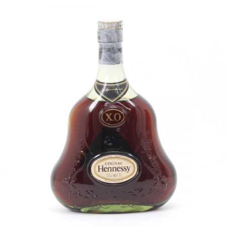  Hennessy ヘネシー コニャック X.O グリーンボトル 金キャップ 40度 700ml 未開栓