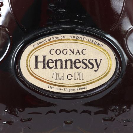  Hennessy ヘネシー コニャック X.O グリーンボトル 金キャップ 40度 700ml 目減り有 未開栓