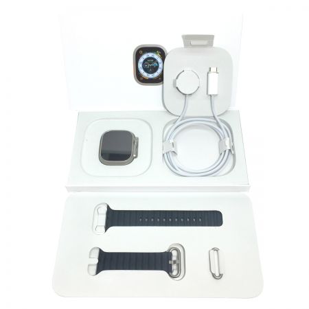  Apple アップル Apple Watch Ultra GPS +Cellularモデル 49mm ブルーオーシャンバンド MD6K977N91 A2684