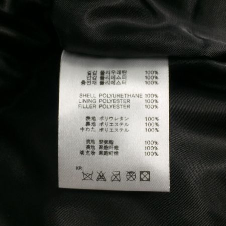  OY オーワイ ビーガンPUパディング  中綿ジャケット ブラック size1