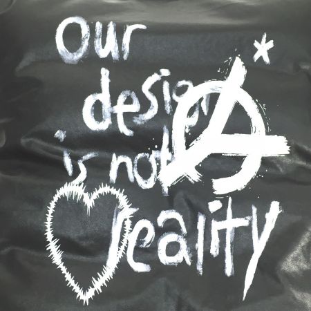  OY オーワイ ビーガンPUパディング  中綿ジャケット ブラック size1