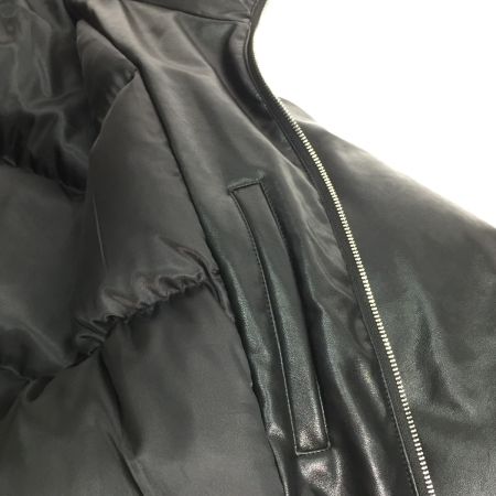  OY オーワイ ビーガンPUパディング  中綿ジャケット ブラック size1