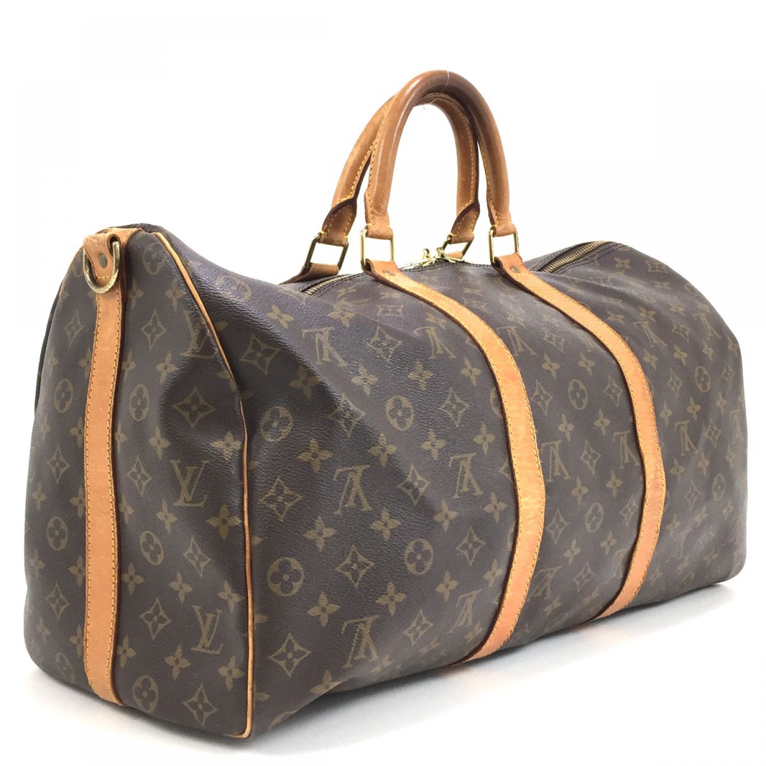 中古】 LOUIS VUITTON ルイヴィトン モノグラム キーポル・バンド