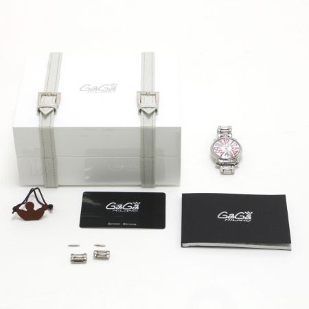  GAGA MILANO ガガミラノ レディースクォーツ 腕時計 6020
