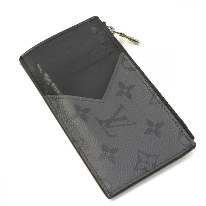 LOUIS VUITTON ルイヴィトン モノグラムエクリプスリバース コインカードホルダー ブラック×グレー M69533  ブラック×グレー｜中古｜なんでもリサイクルビッグバン