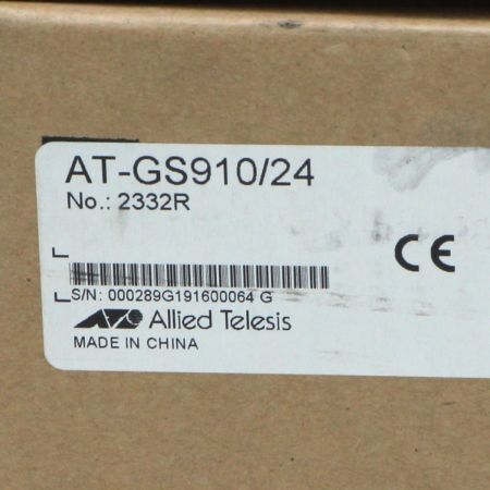  Allied Telesis CentreCOM レイヤー2スイッチ AT-GS910/24 Sランク