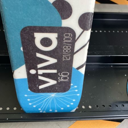 G3 ジースリー スキー カービングスキー レディース 166cm ホワイト×ブルー VIVA/DIAMIR金具付