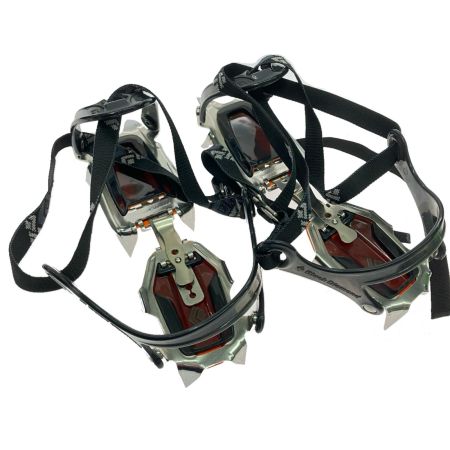  Black Diamond ブラックダイアモンド 10本爪アイゼン コンタクトストラップ ブラック×オレンジ 