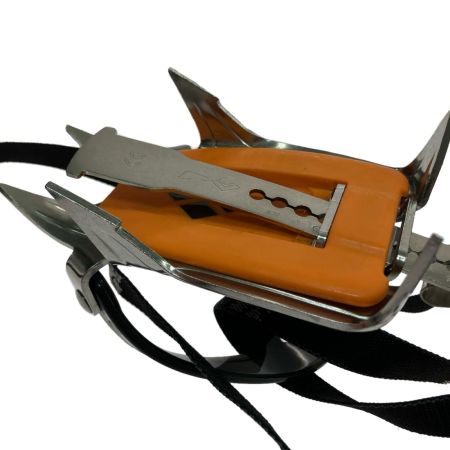  Black Diamond ブラックダイアモンド 10本爪アイゼン コンタクトストラップ ブラック×オレンジ 