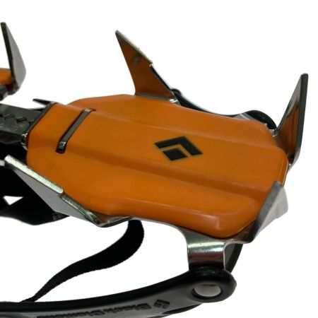  Black Diamond ブラックダイアモンド 10本爪アイゼン コンタクトストラップ ブラック×オレンジ 