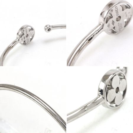  LOUIS VUITTON ルイヴィトン ブレスレット ツイスト ブロッサム ホワイトゴールド×ダイヤモンド サイズS(15cm)