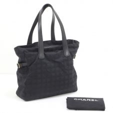 中古】 CHANEL シャネル セントラルステーショントートバック A34026