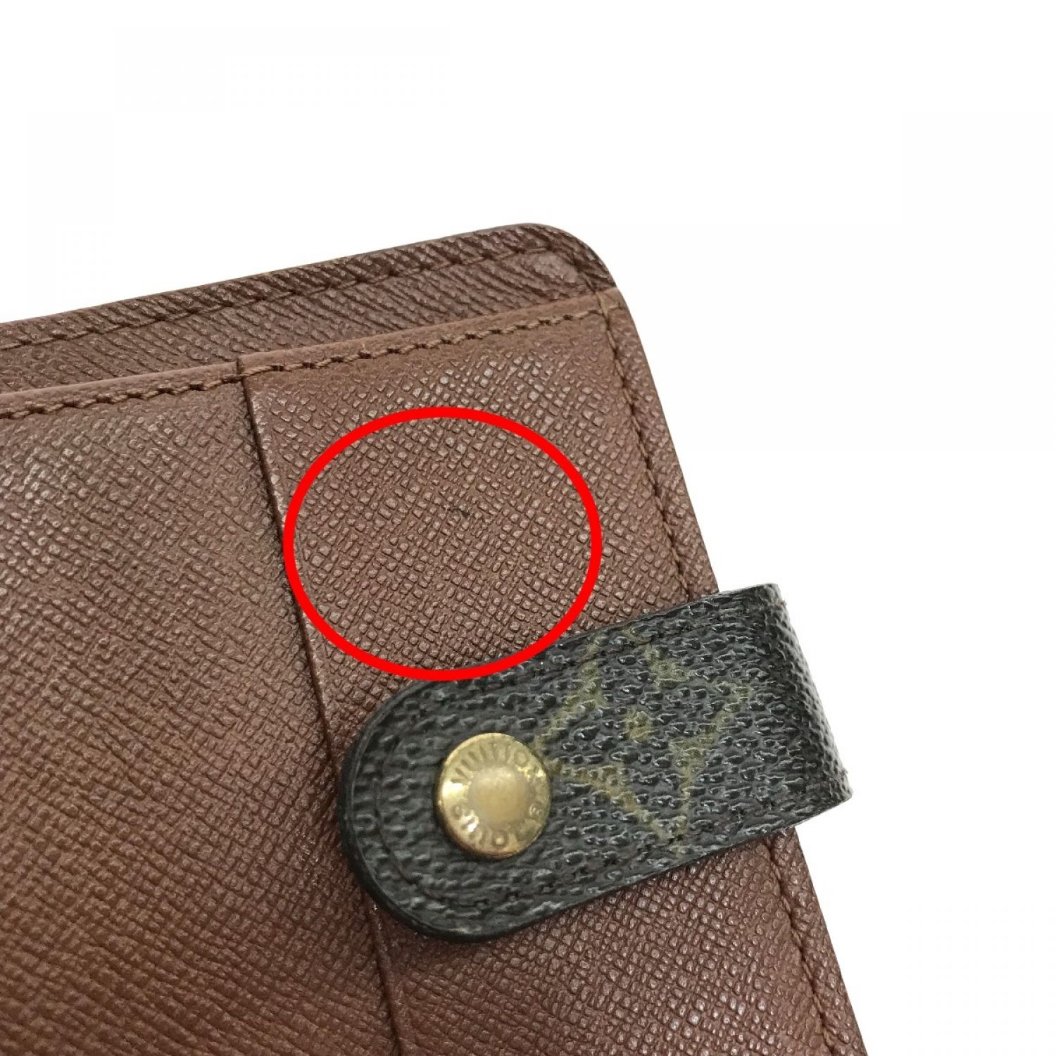 中古】 LOUIS VUITTON ルイヴィトン モノグラム コンパクトジップ