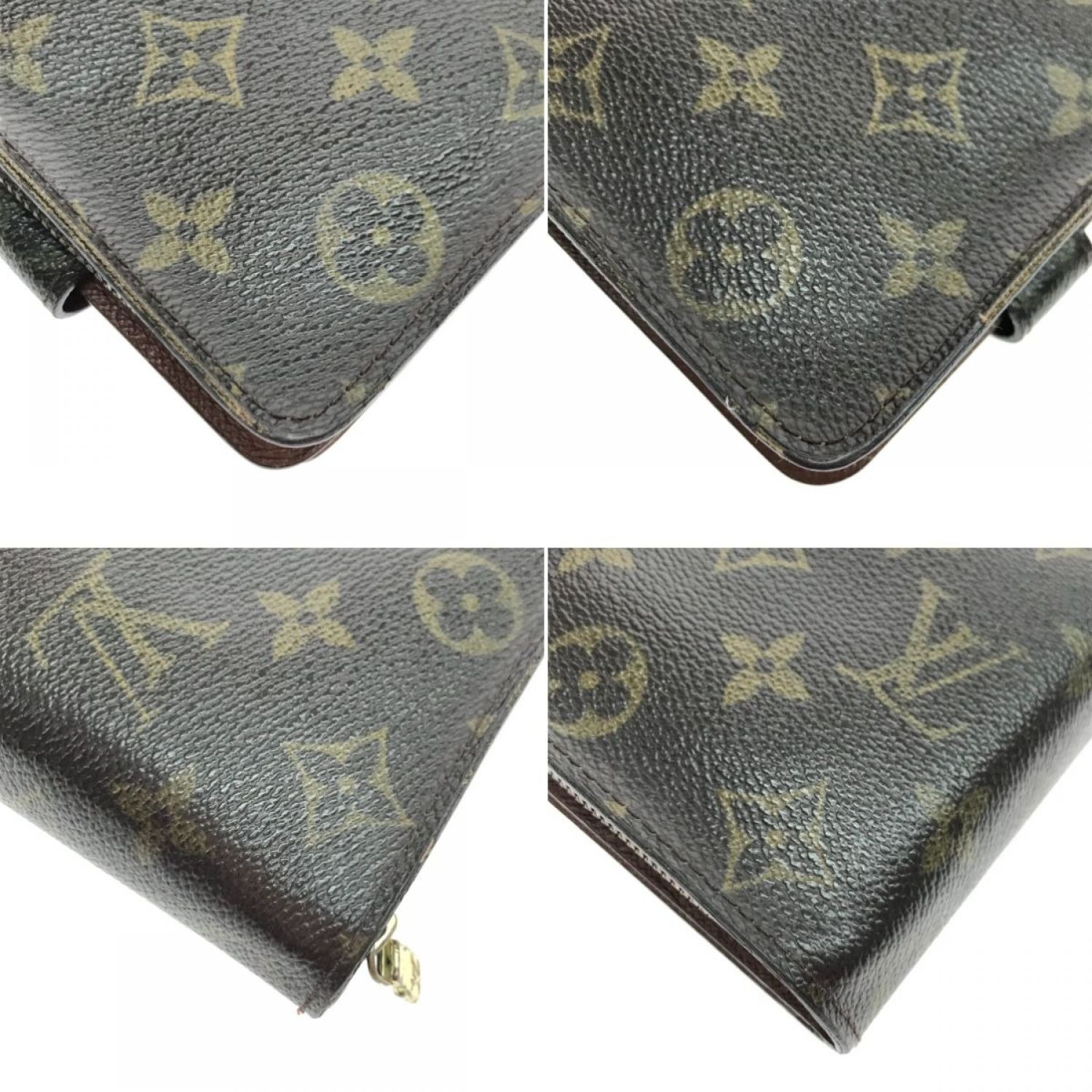 中古】 LOUIS VUITTON ルイヴィトン モノグラム コンパクトジップ