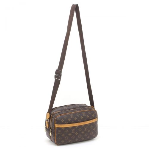 中古】 LOUIS VUITTON ルイヴィトン モノグラム リポーターPM