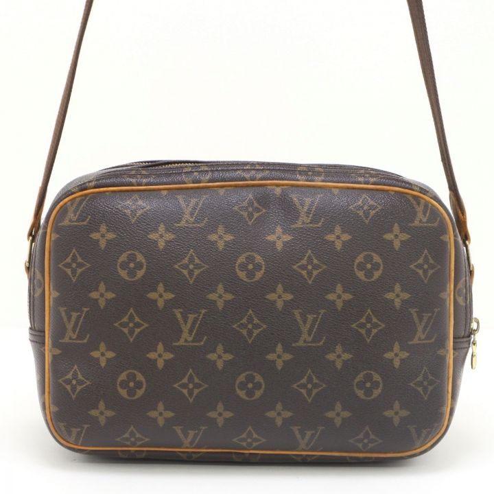 LOUIS VUITTON ルイヴィトン モノグラム リポーターPM ショルダーバッグ M45254 ブラウン｜中古｜なんでもリサイクルビッグバン