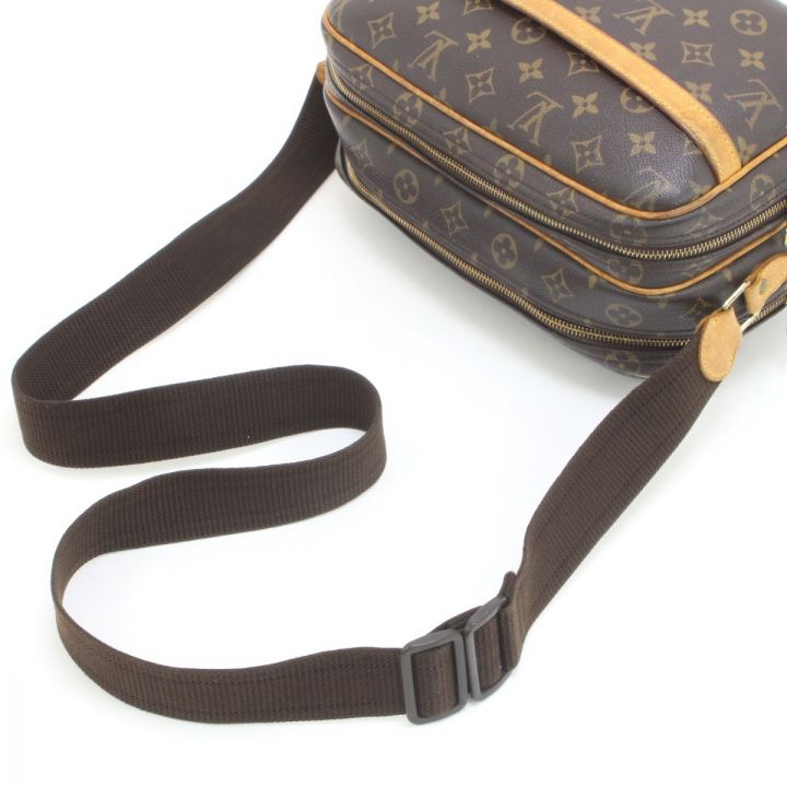 LOUIS VUITTON ルイヴィトン モノグラム リポーターPM ショルダーバッグ M45254 ブラウン｜中古｜なんでもリサイクルビッグバン