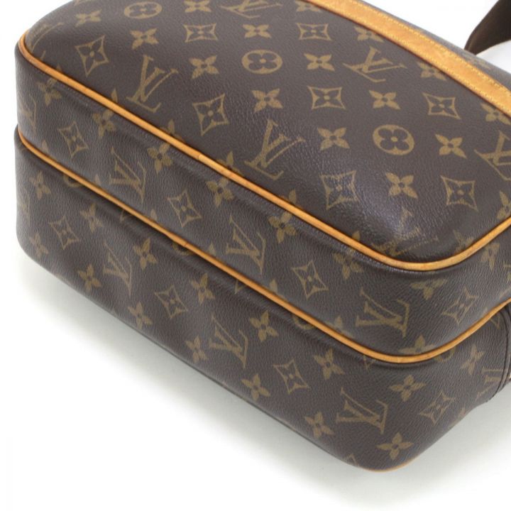 LOUIS VUITTON ルイヴィトン モノグラム リポーターPM ショルダーバッグ M45254 ブラウン｜中古｜なんでもリサイクルビッグバン