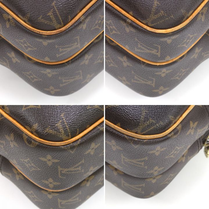 LOUIS VUITTON ルイヴィトン モノグラム リポーターPM ショルダーバッグ M45254 ブラウン｜中古｜なんでもリサイクルビッグバン