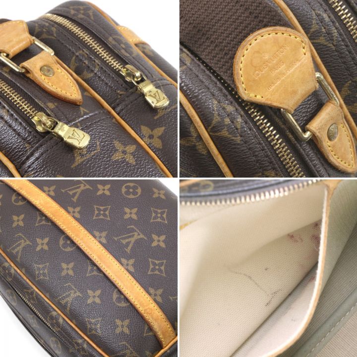 LOUIS VUITTON ルイヴィトン モノグラム リポーターPM ショルダーバッグ M45254 ブラウン｜中古｜なんでもリサイクルビッグバン