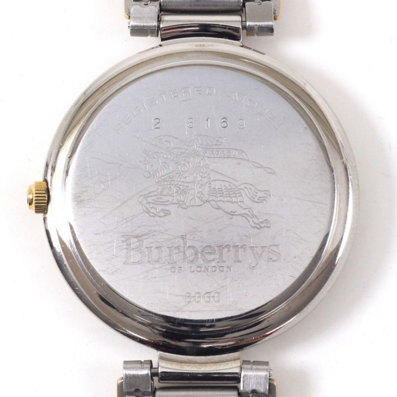 中古】 BURBERRY LONDON バーバリーロンドン メンズクォーツ 腕時計 