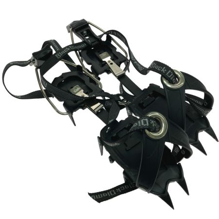  Black Diamond ブラックダイアモンド 12本爪アイゼン コンタクトストラップ ブラック irvis
