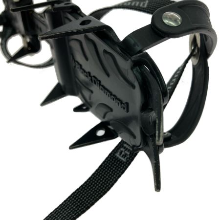  Black Diamond ブラックダイアモンド 12本爪アイゼン コンタクトストラップ ブラック irvis