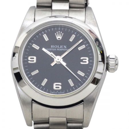  ROLEX ロレックス パーペチュアル レディース 自動巻き 腕時計 76080