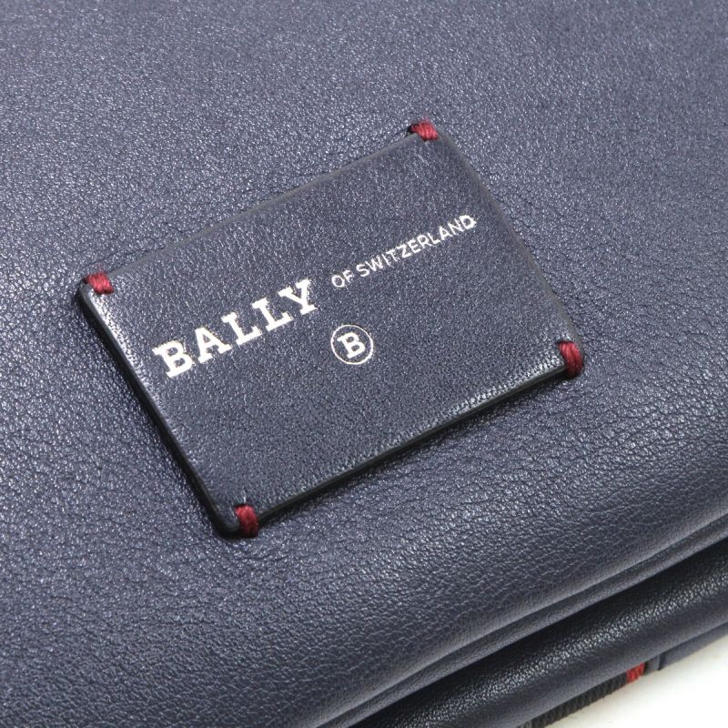 中古】 BALLY バリー ショルダーバッグ サコッシュ ネイビー｜総合 