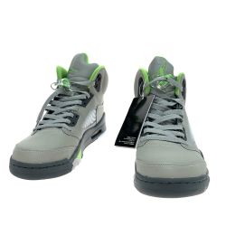 $$ NIKE ナイキ メンズ ハイカットスニーカー  NIKE AIR JORDAN 5 RETRO  SIZE 28cm DM9014-003 グレー Aランク