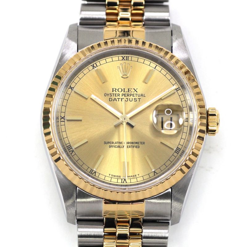 中古】 ROLEX ロレックス デイトジャスト 自動巻き 腕時計 16233 A