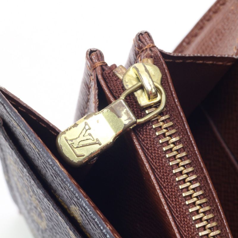 中古】 LOUIS VUITTON ルイヴィトン モノグラム ポルトフォイユ・サラ ...